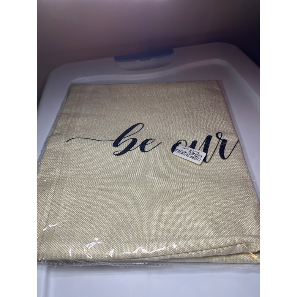 Disney burlap pillowcase decorative pillowcase - NWT
